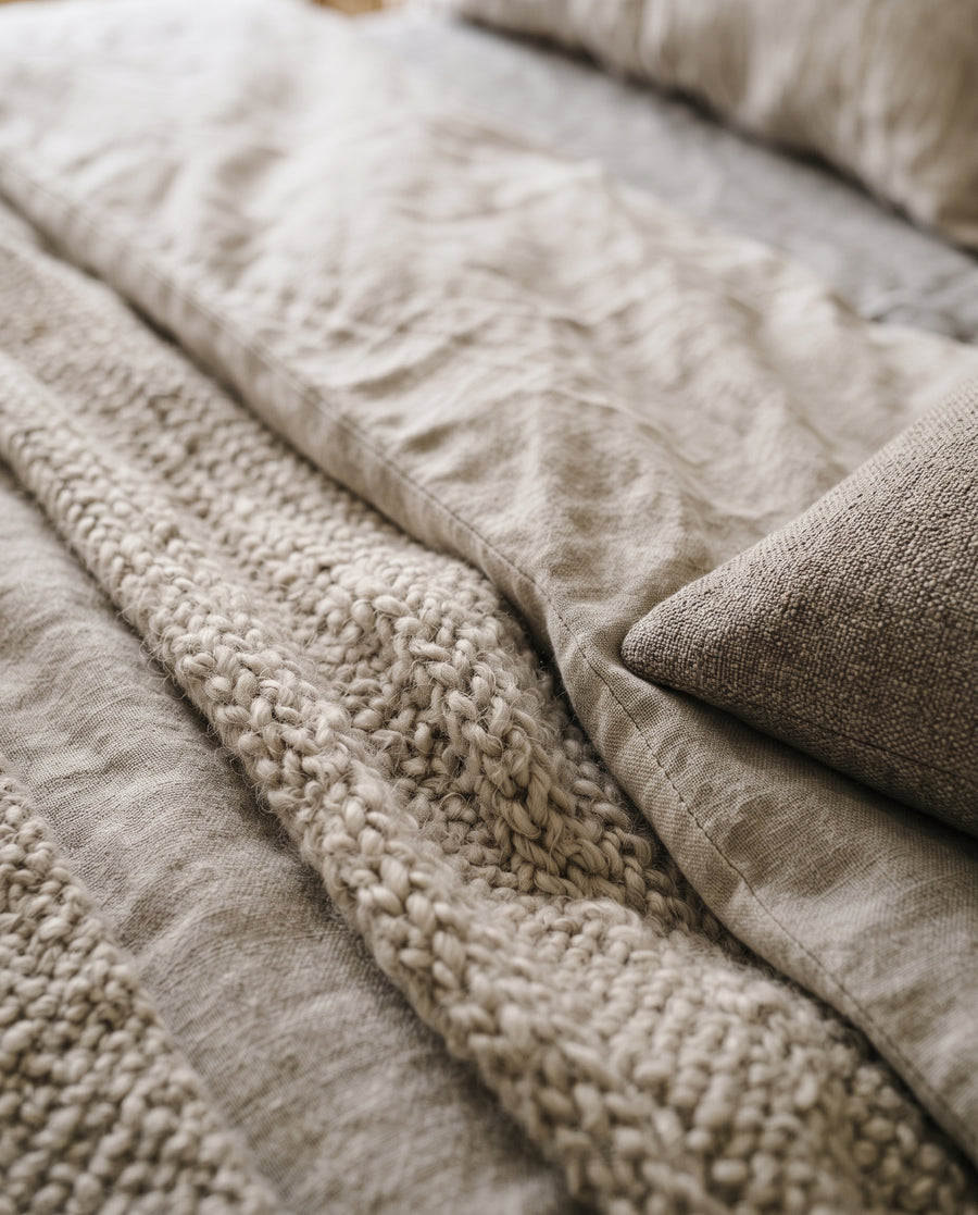 Leinen-Kissenbezug ‘Lin’, 100 % Leinen, stonewashed, Ansicht 2